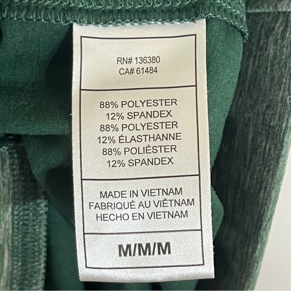 Women’s Fanatics Pro Line NFL Leggings Greenbay Packers Green Size Medium - Picture 7 of 12